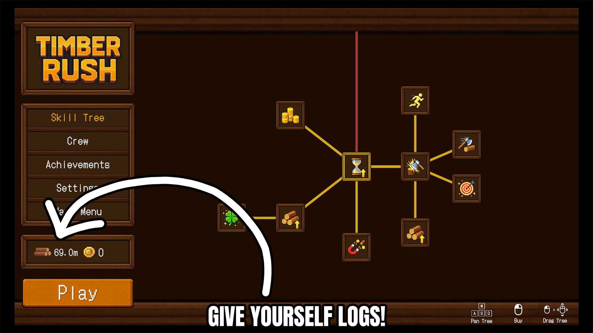 Timber Rush — Give Logs